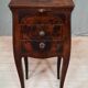 Louis XV style marquette bedside table