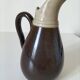 Two-tone stoneware jug model 424