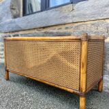 Large vintage cane planter