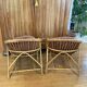 Mid-20th century rattan lounge for garden, terrace, veranda, etc.