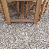 Table de ferme et 6 chaises