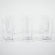 Set of six glasses, Danish design, 1970s, made in Denmark