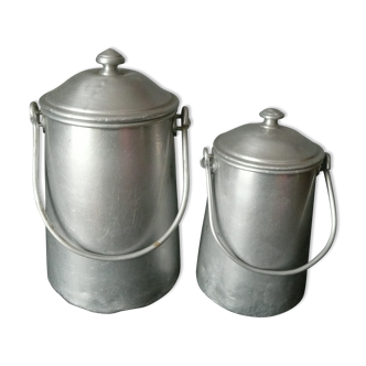 Suite of milk jars