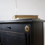 Black bedside Henri II