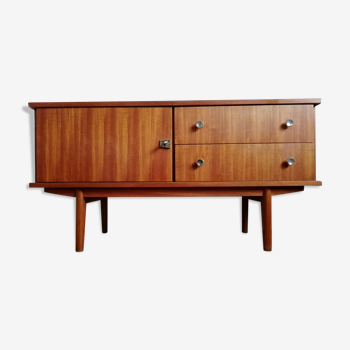 Enfilade furniture tv Scandinavian teak 60s