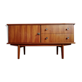 Enfilade furniture tv Scandinavian teak 60s