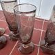 6 bubble glass champagne flutes from Biot – Smoky grey