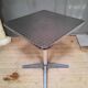 Metal bistro table