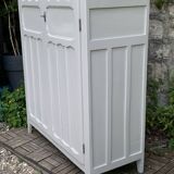Antique Parisian paneled wardrobe, 1940
