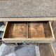 Art Deco buffet in sandblasted solid oak