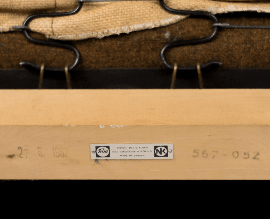 3-seater sofa by David Rosen for Nordiska Kompaniet 1960