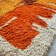 Vintage Scandinavian carpet Hojer Eksport 1970