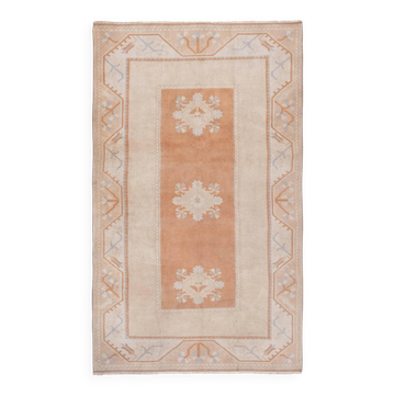 Vintage handmade Turkish rug 156x255 cm