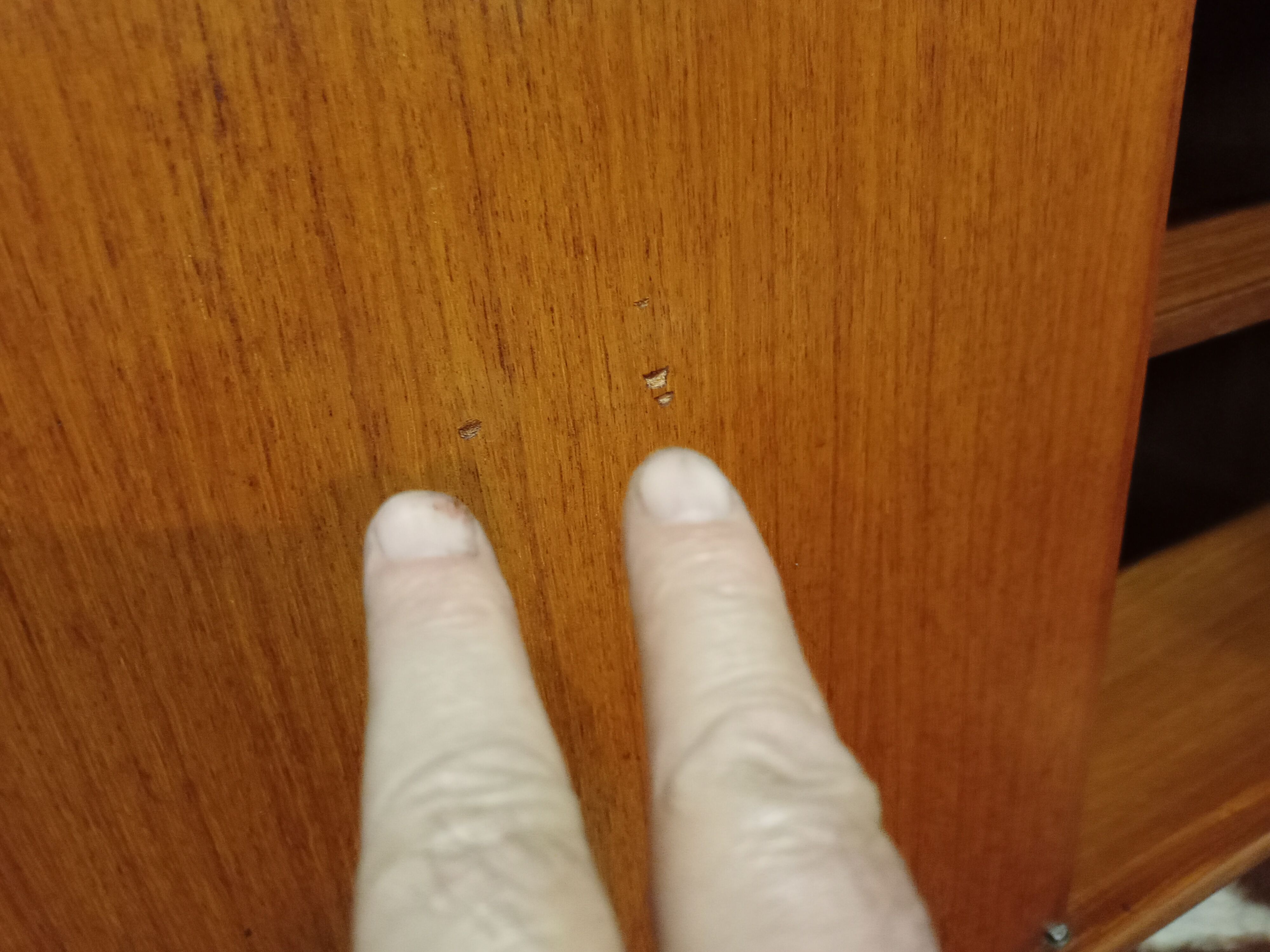 Scandinavian design enfilade in teak