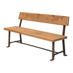 banc style industriel