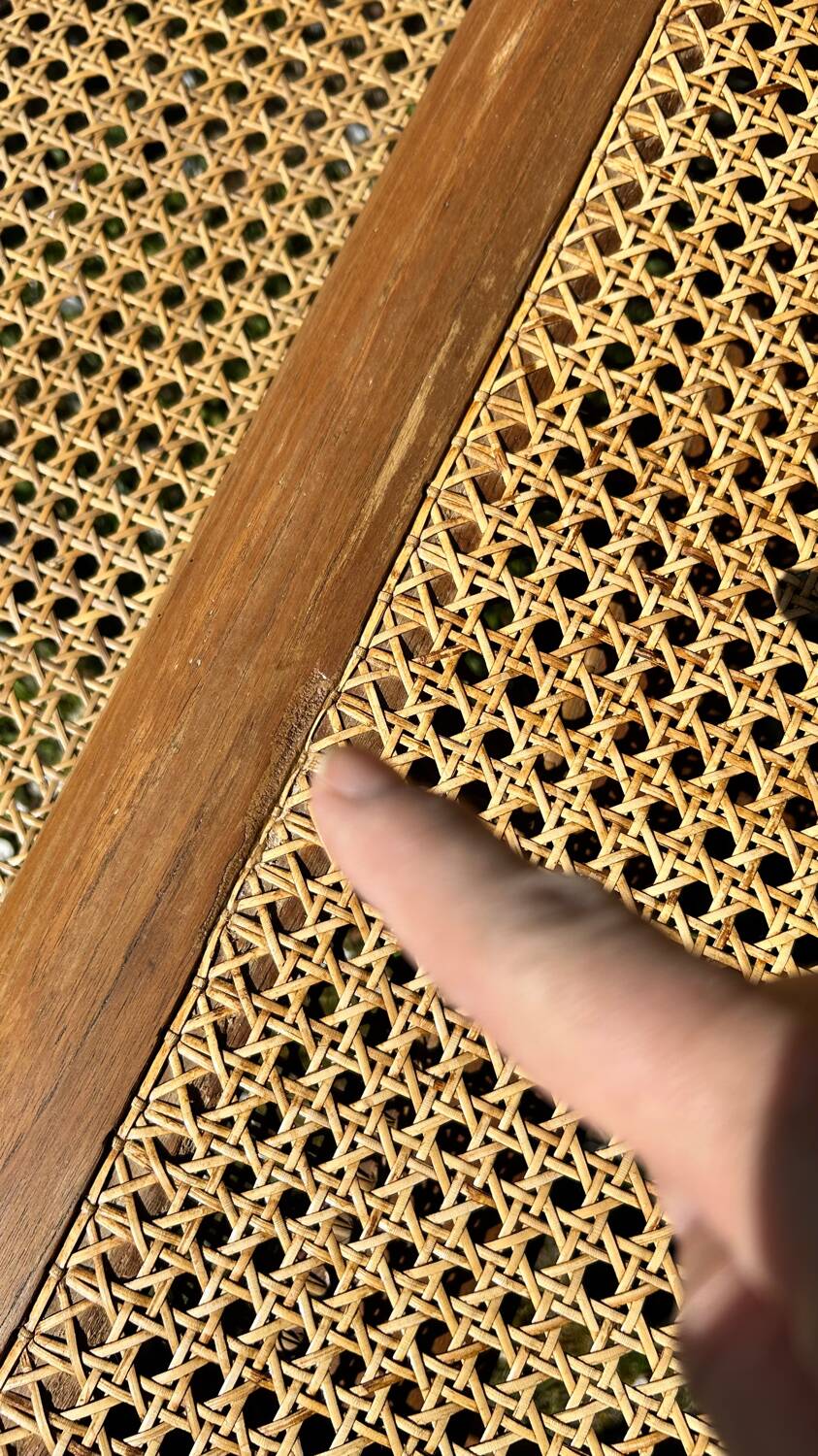 Cane lounge chair 1930/1950