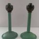 2 Bauhaus Windlichter Bougeoirs Porte-bougies