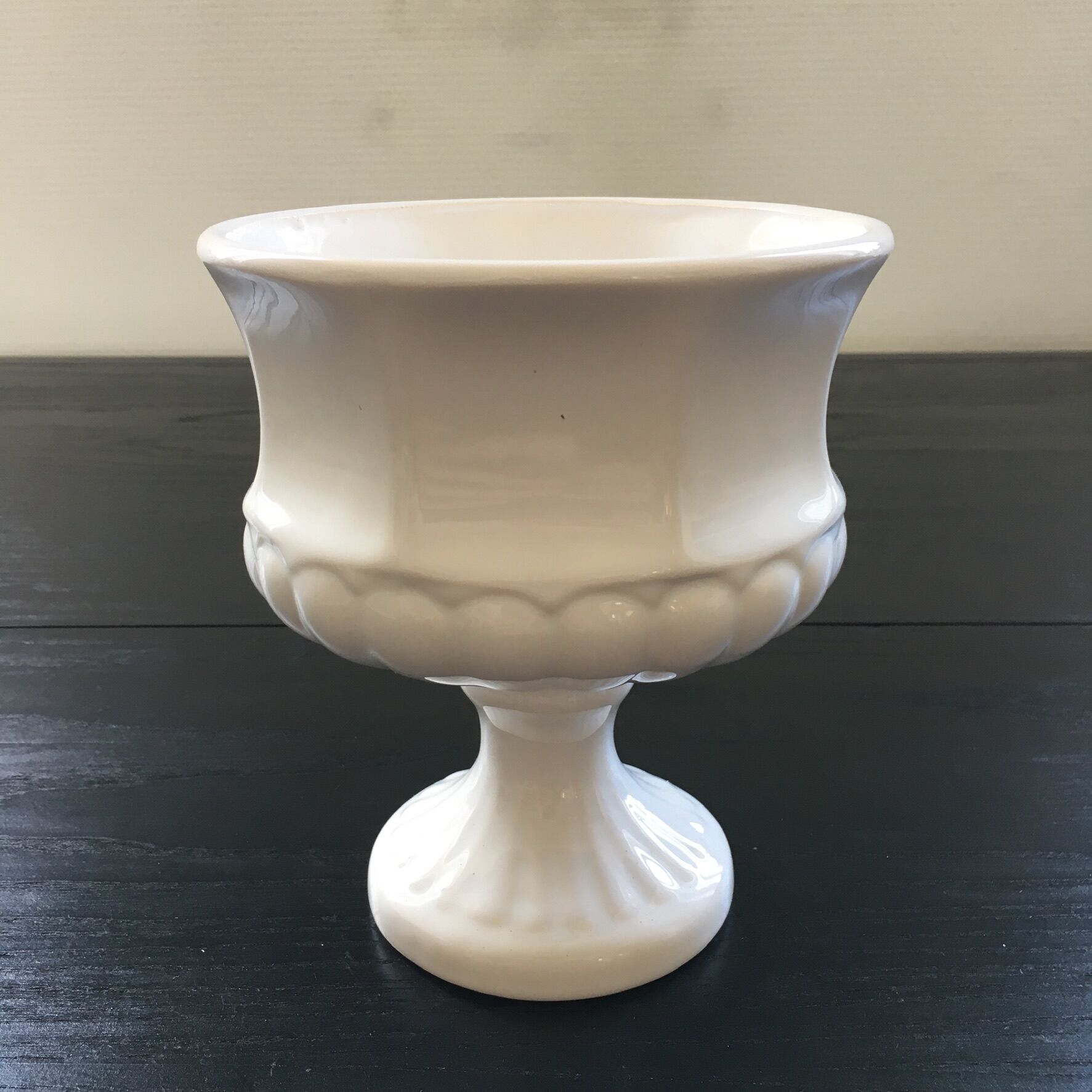 Medici style white vase