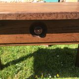 Oak side table