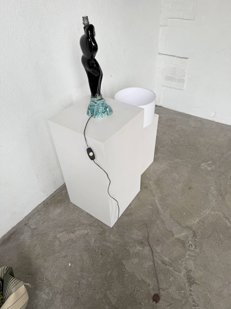 Monaco Monacera "woman" ceramic table lamp