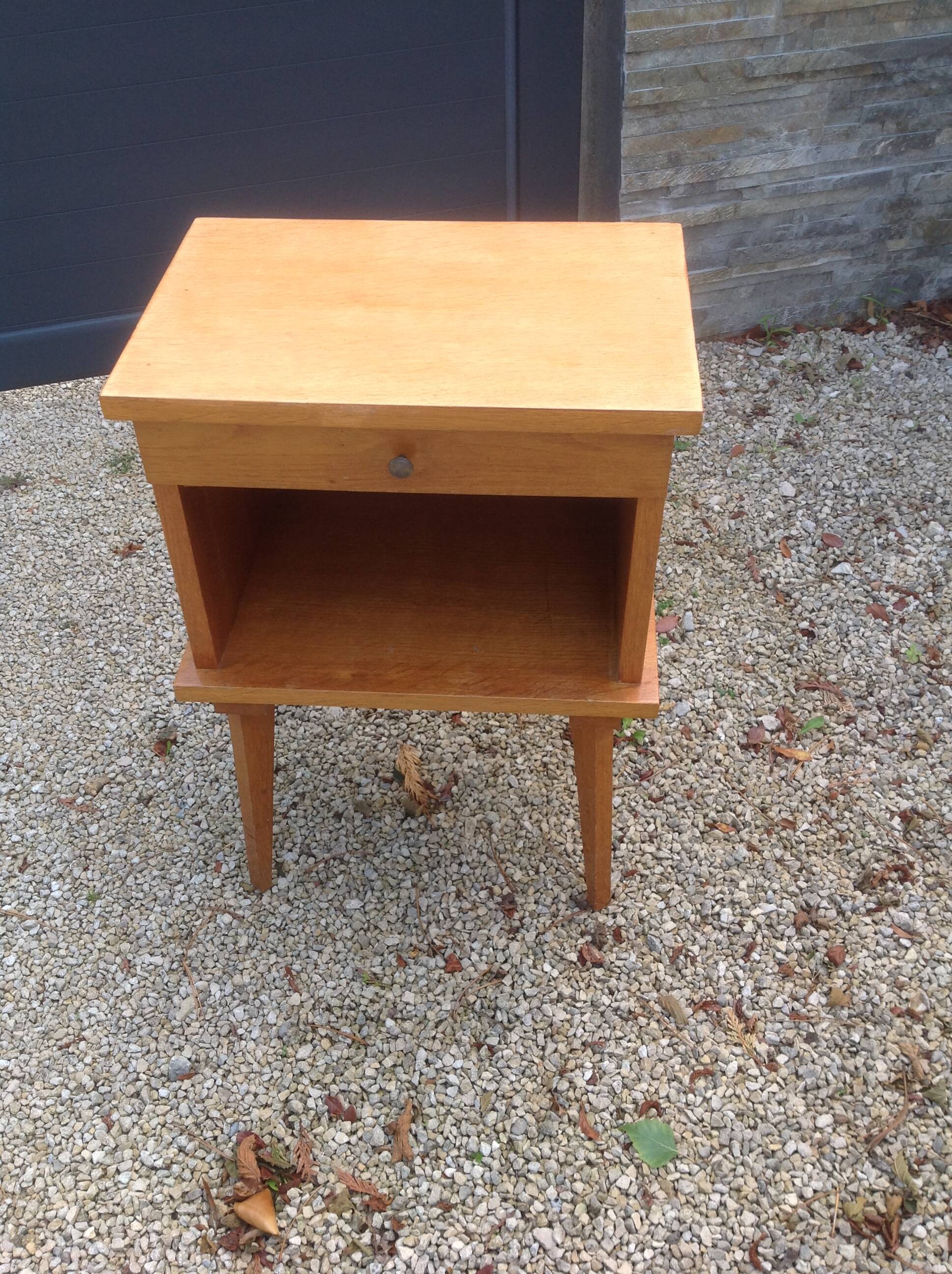 Vintage bedside table