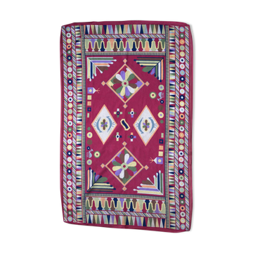 French Needlepoint Rug 1950 205 X 130 cm.