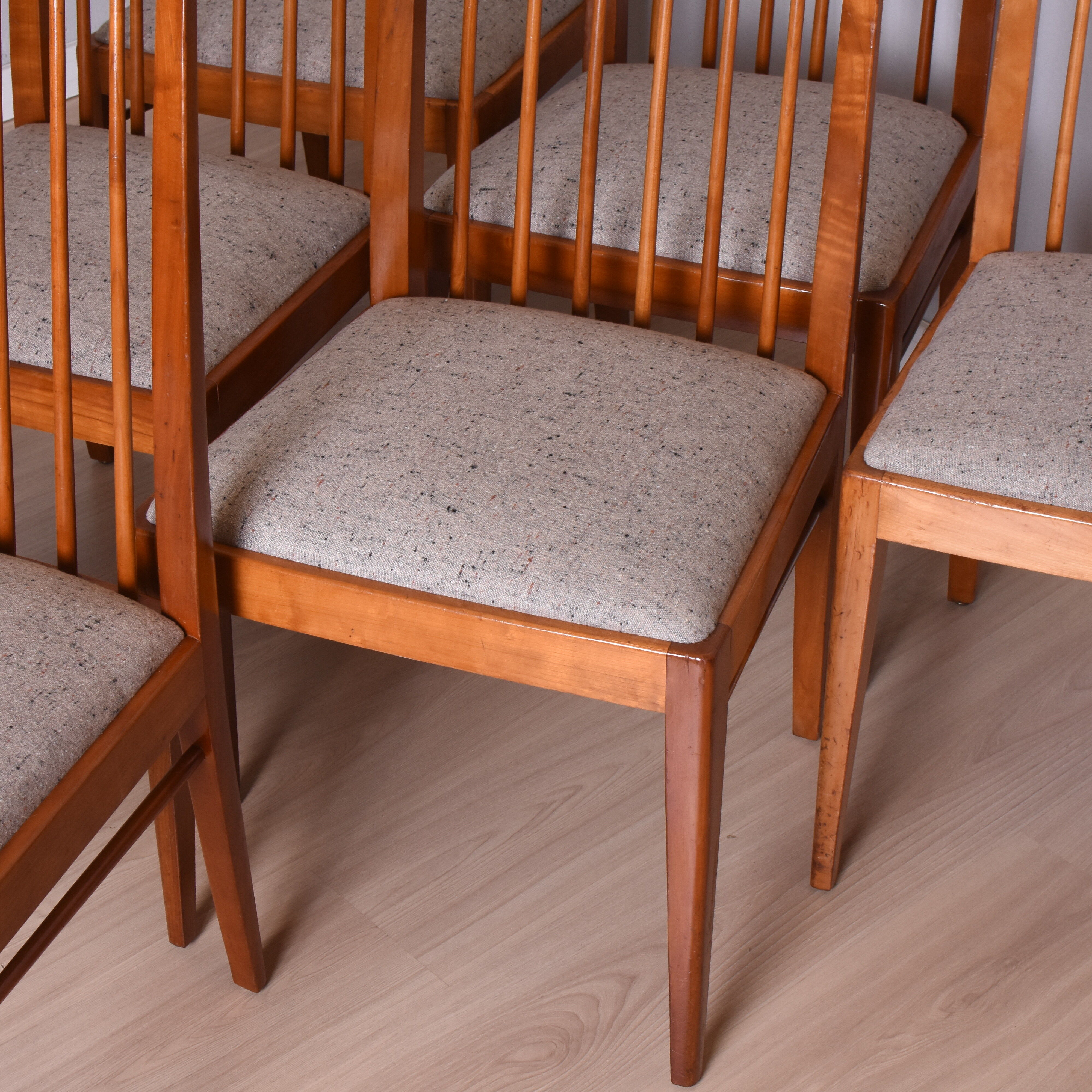 Set of six chairs, germany, 1960s