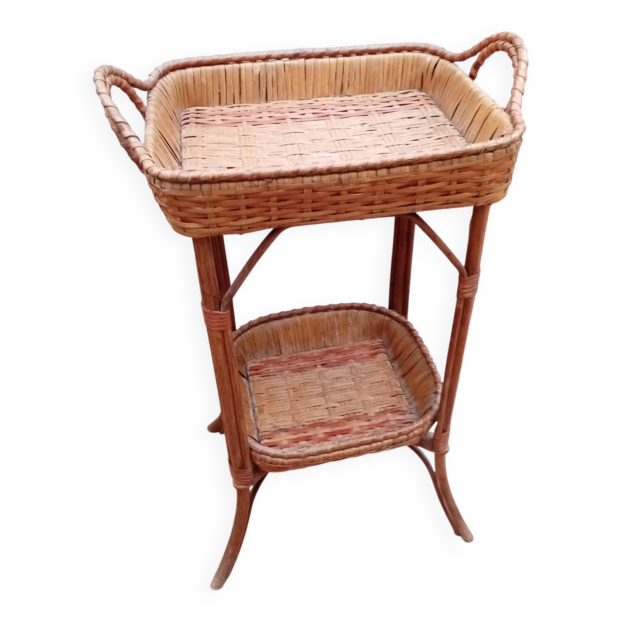 Small rattan table