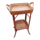 Small rattan table