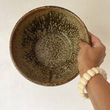 Pyrite stoneware salad bowl