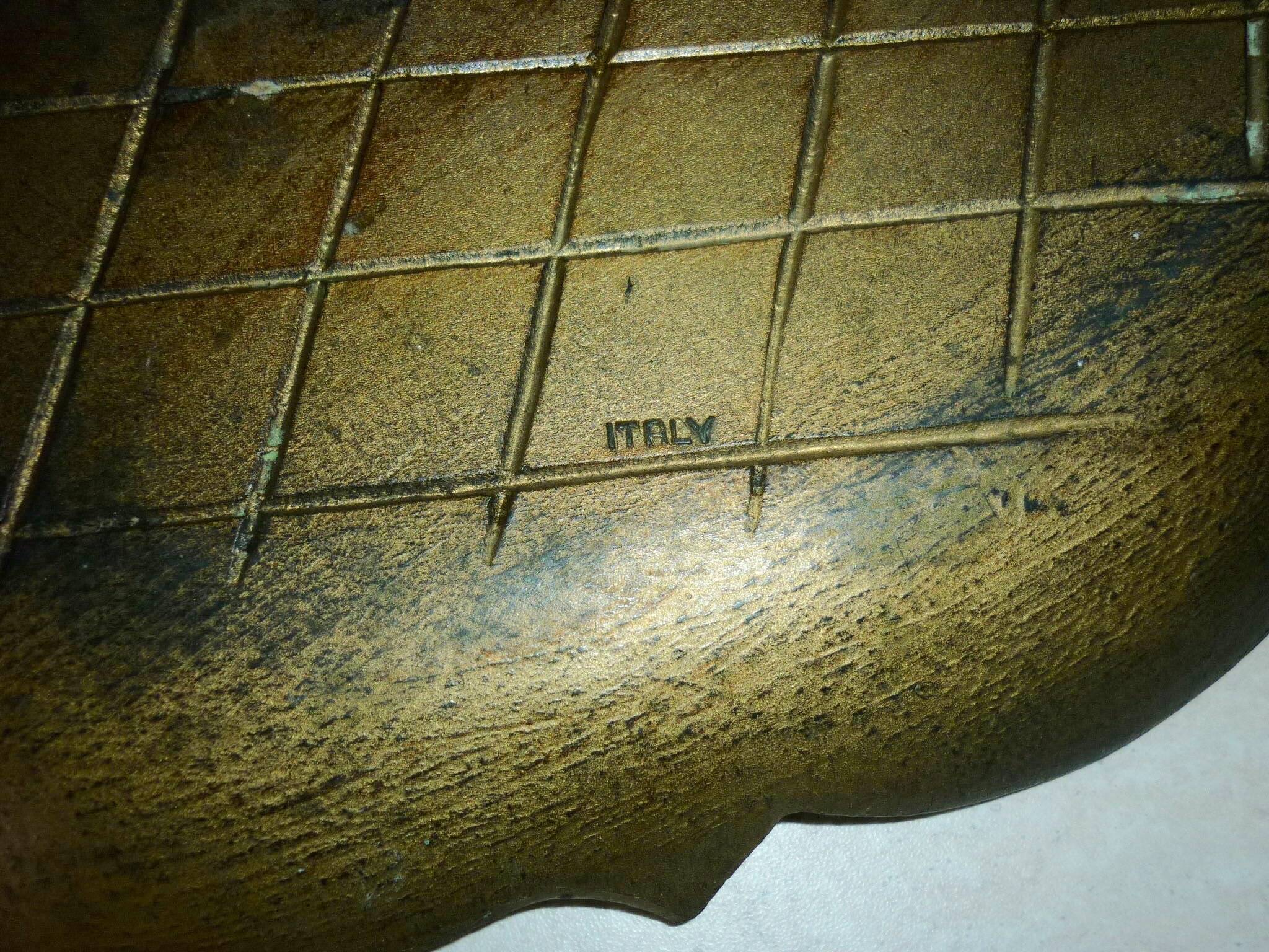 Round Florentine tray Ø 39 cm