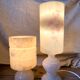 Vintage alabaster lamps