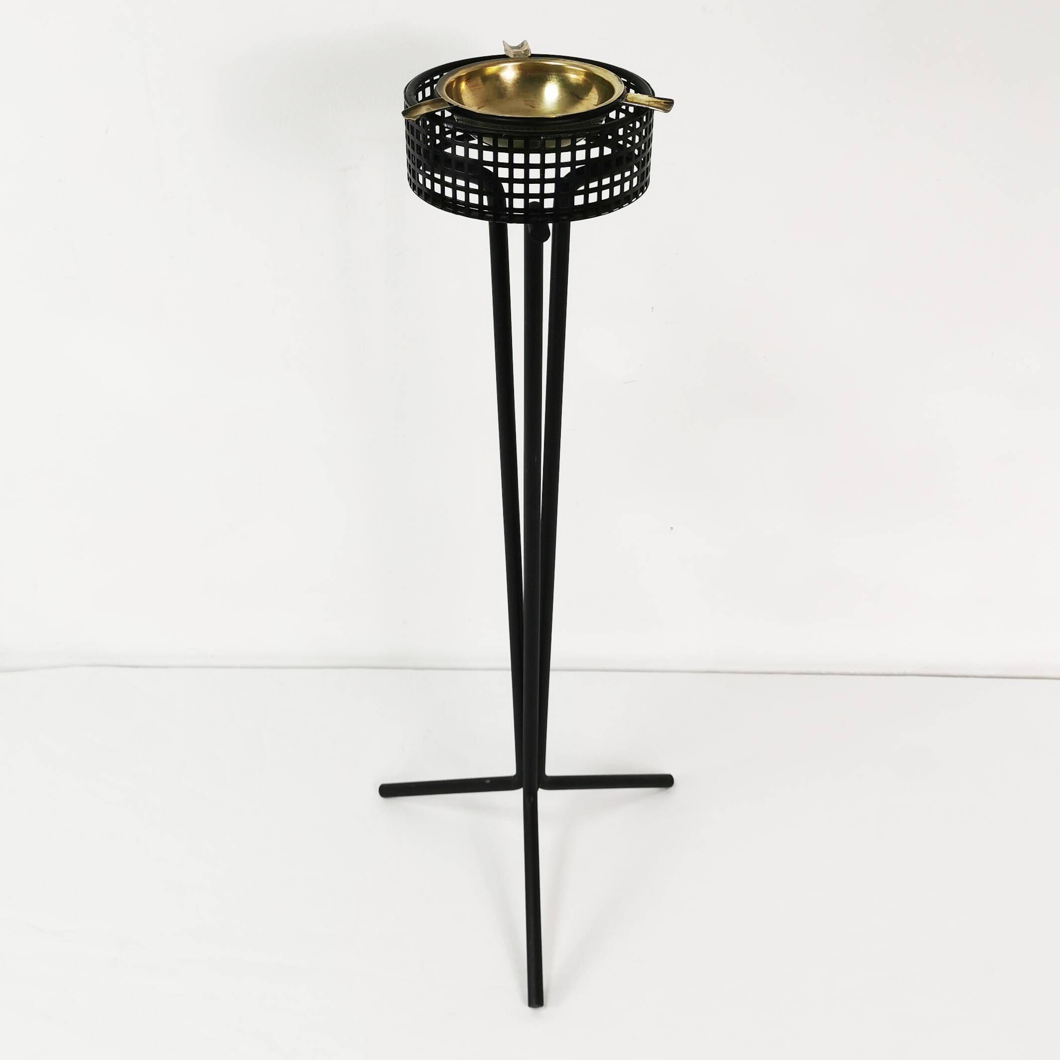 Modernist openwork floor ashtray, Germany, 1970s