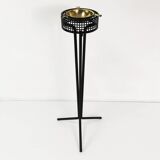 Cendrier de sol moderniste ajouré, Allemagne, années 1970