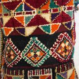 Large vintage Algerian Berber cushion