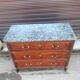Mahogany chest of drawers from the nineteenth century