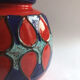 Vase en céramique allemand 1970