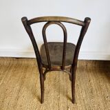 Antique bistro chair – J & J Kohn – curved wood