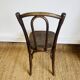 Antique bistro chair – J & J Kohn – curved wood