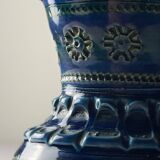 Vintage ceramic vase by Aldo Londi for Bitossi, 1970s