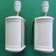 Pair of vintage ceramic wall sconces
