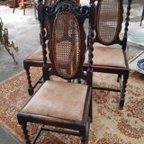 Massive channel and leather chair