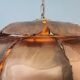 Artichoke lamp, designed by,  Svend Aage Holm Sørensen, with layered flame cut copper slats