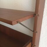 Mid-Century Modular Wall Unit Ergo in teak by John Texmon and Einar Blindheim for Blindheim Möbelfabrikk, 1960s.