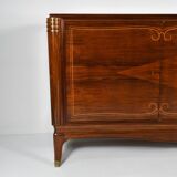 Vintage Art Deco sideboard by Jules Leleu, France 1940