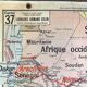 Old school map Vidal-Lablache 37, T36, 1930 West Africa