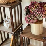 Solid wood bookcase / shelves