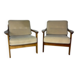 Pair of vintage armchairs