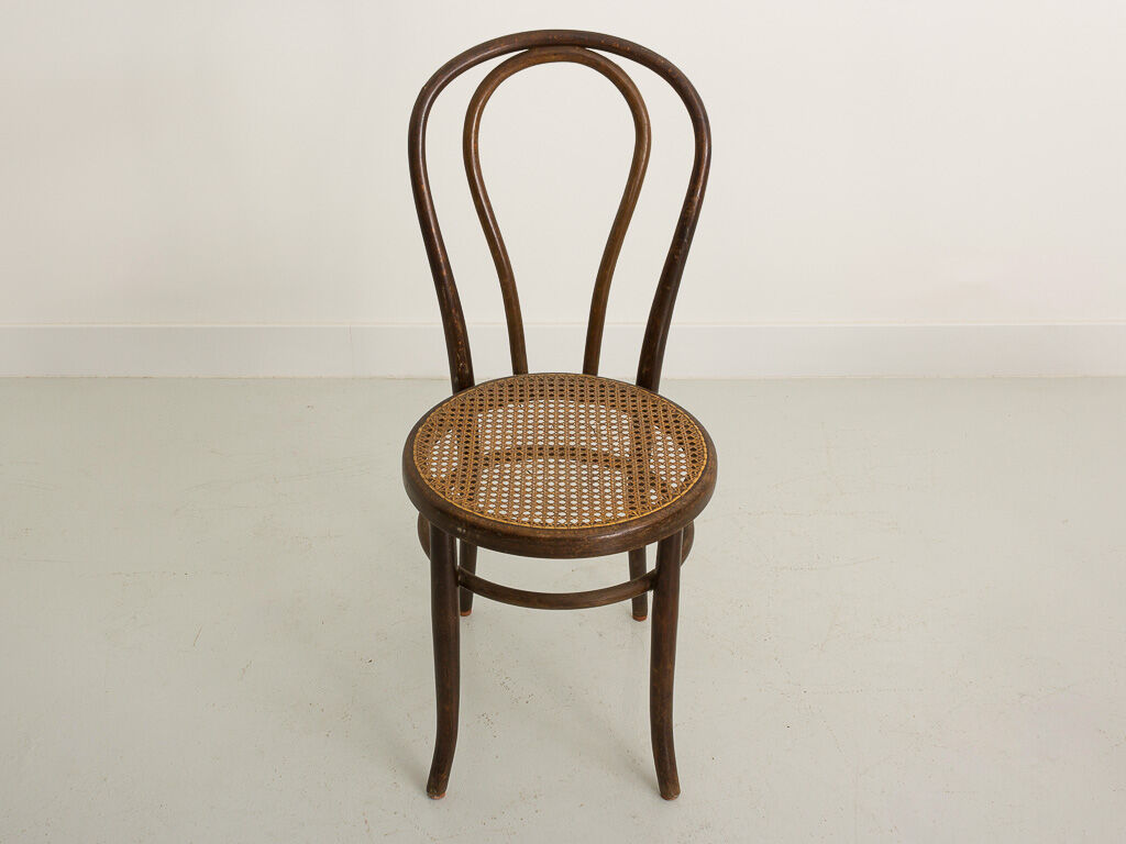 Pair of Fischel bentwood chairs