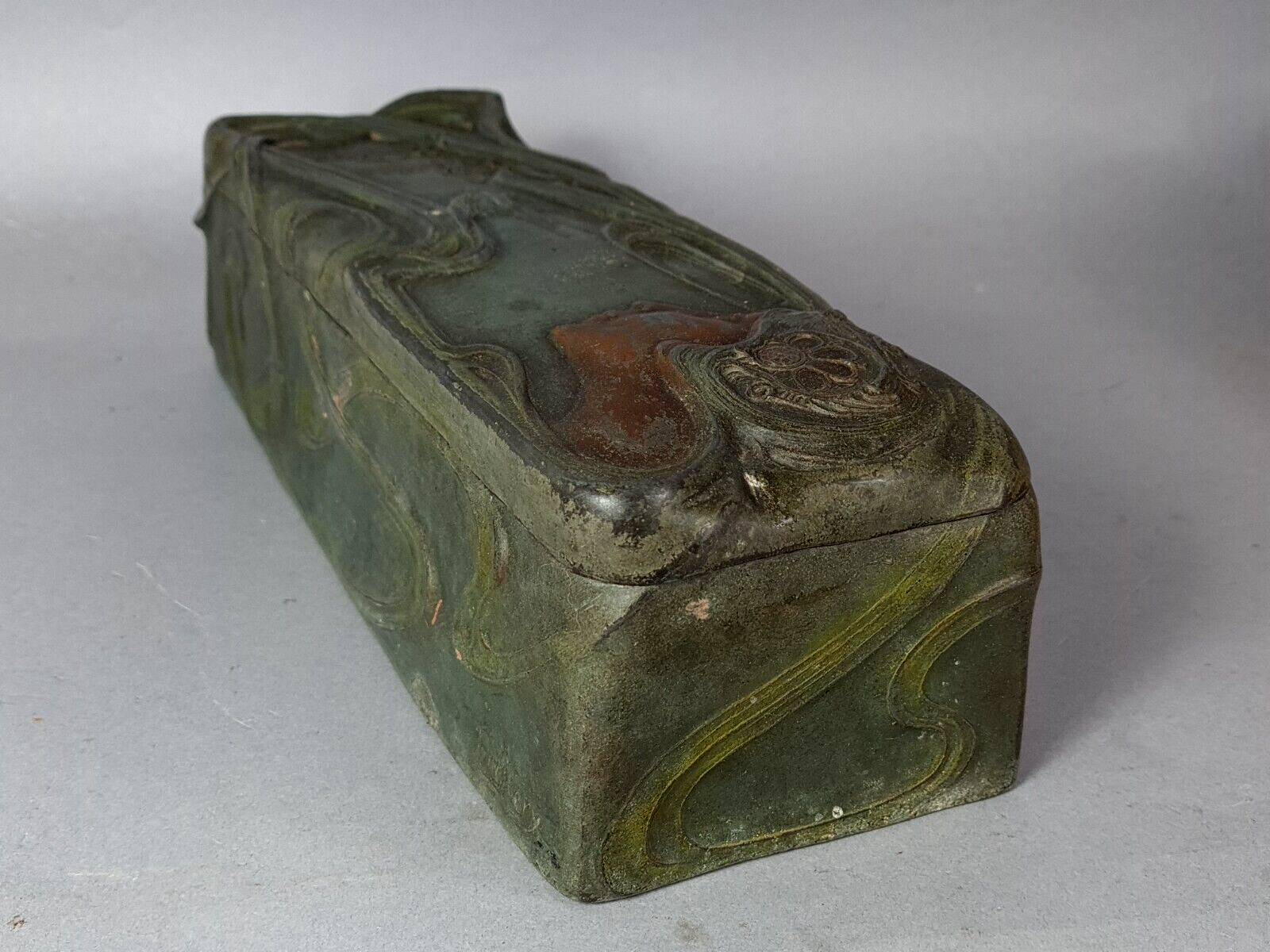 Box / box Art Nouveau in regulation signed Tonchery era around 1900 SB